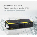 18000mah Emergency Warning Light Portable Jump Starter with heavy smart clamp